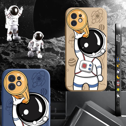 Cute Astronaut Phone Case | For iPhone