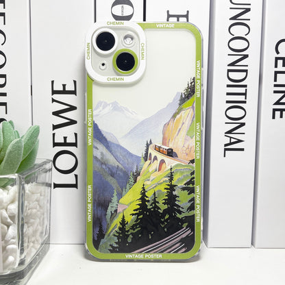 Mountain Art Phone Case | For iPhone