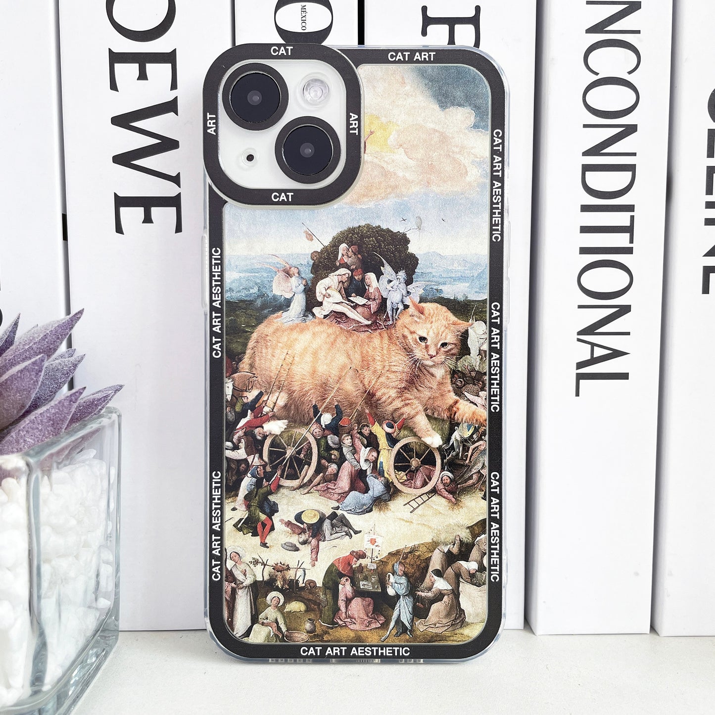 Cat Art Phone Case | For iPhone