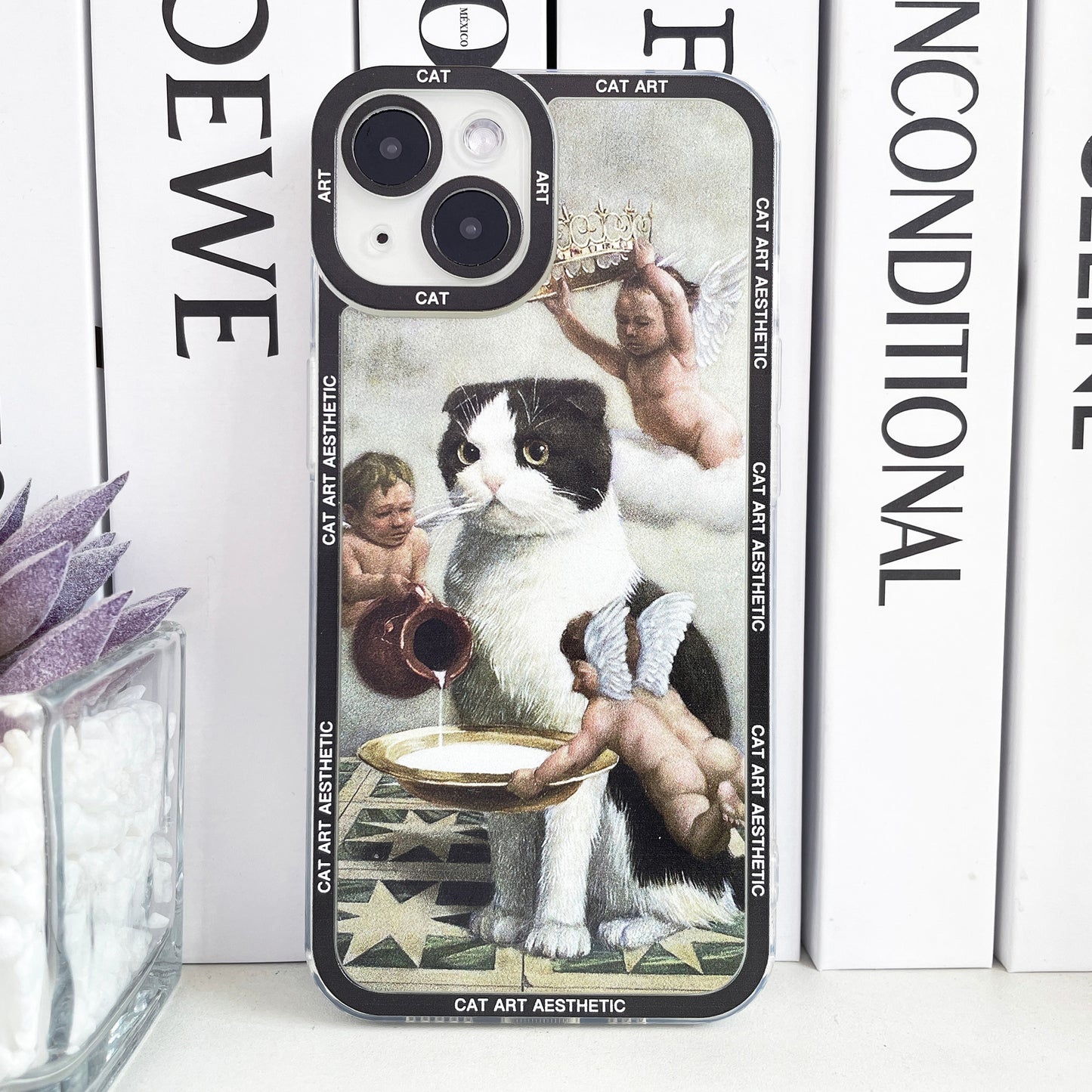 Cat Art Phone Case | For iPhone