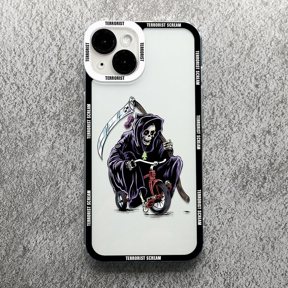 Ghostface Art Phone Case | For iPhone