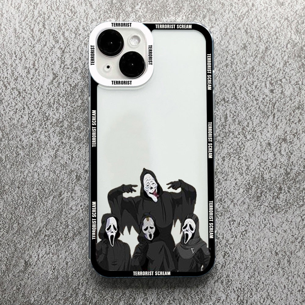 Ghostface Art Phone Case | For iPhone