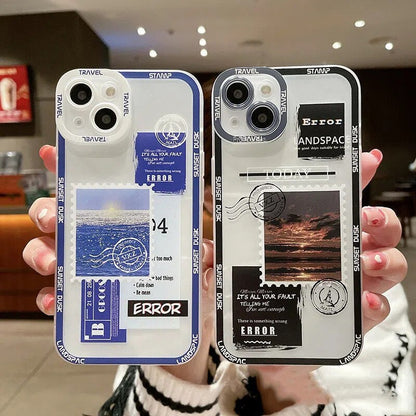 Vintage Stamp Phone Case | For iPhone