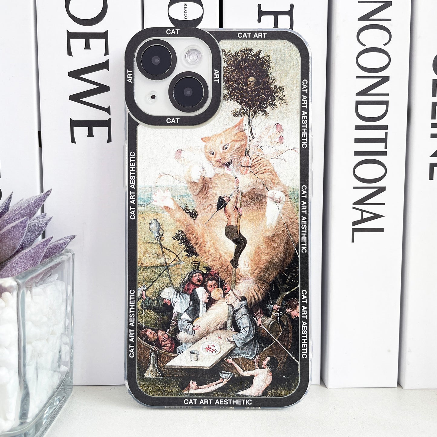 Cat Art Phone Case | For iPhone