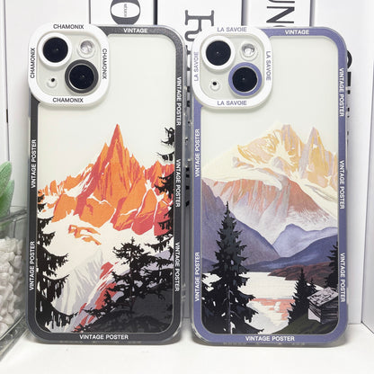 Mountain Art Phone Case | For iPhone