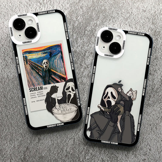 Ghostface Art Phone Case | For iPhone